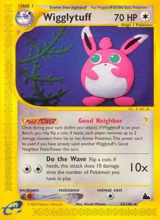 Wigglytuff  Skyridge - Rare