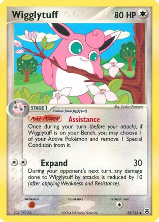 Wigglytuff  - Reverse Holofoil FireRed & LeafGreen - Uncommon