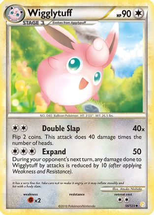Wigglytuff  HeartGold SoulSilver - Uncommon