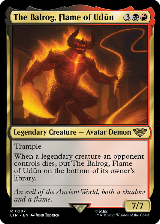 The Balrog, Flame of Udun [The Lord of the Rings: Tales of Middle-Earth]