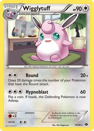 Wigglytuff  - Reverse Holofoil Next Destinies - Rare