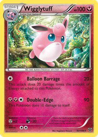 Wigglytuff (90)  XY Base Set - Rare