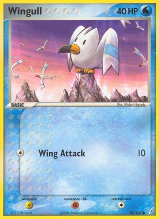 Wingull 070  Crystal Guardians - Common