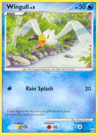 Wingull (81) 081  Arceus - Common
