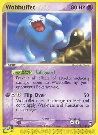 Wobbuffet  - Reverse Holofoil Sandstorm - Rare