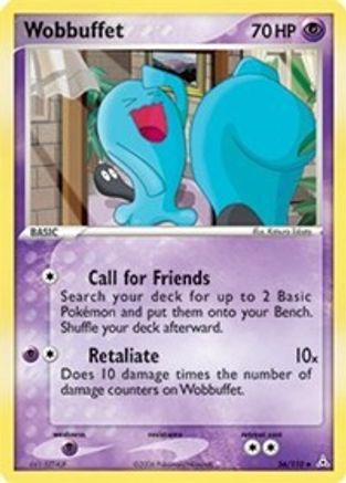 Wobbuffet 056  Holon Phantoms - Uncommon
