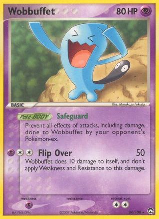 Wobbuffet  Power Keepers - Rare
