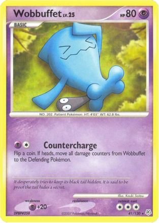 Wobbuffet  Diamond and Pearl - Rare
