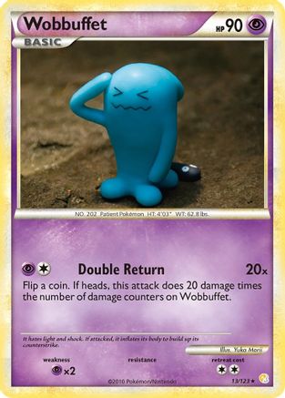 Wobbuffet  - Reverse Holofoil HeartGold SoulSilver - Holo Rare
