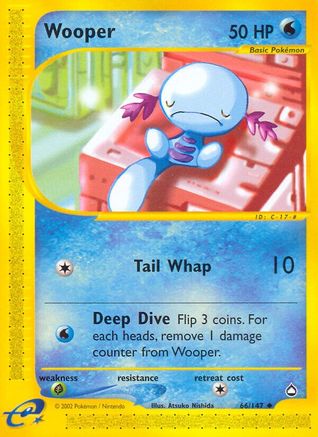 Wooper (66)  Aquapolis - Uncommon