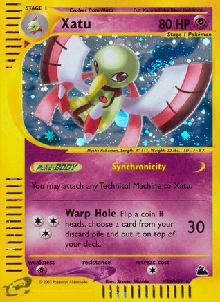 Xatu (H32)  - Holofoil Skyridge - Holo Rare