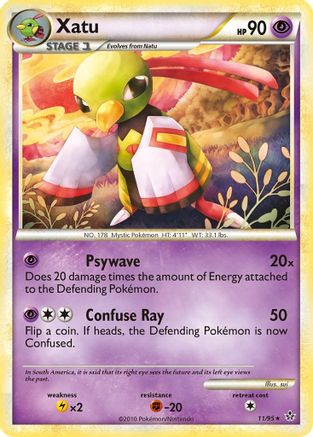 Xatu  - Reverse Holofoil Unleashed - Holo Rare