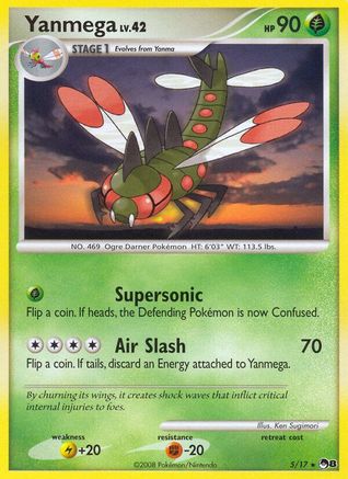 Yanmega  POP Series 8 - Rare