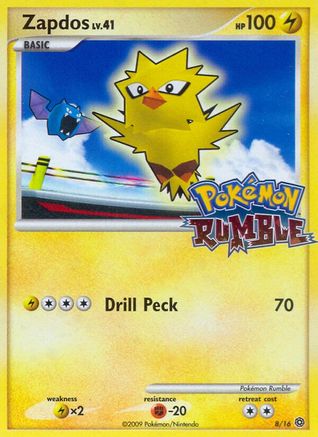 Zapdos  Rumble - Promo