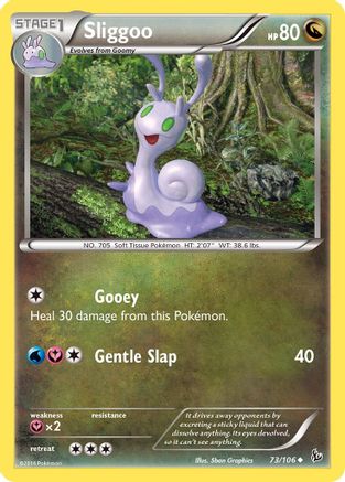 Sliggoo 073  XY  Flashfire - Uncommon