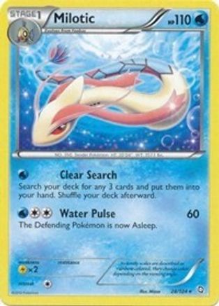 Milotic - 28/124/124  Deck Exclusives - Rare