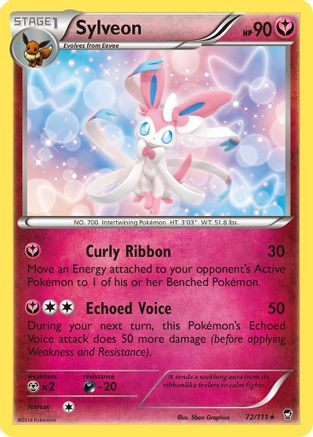 Sylveon 072  XY  Furious Fists - Rare