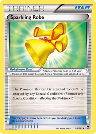 Sparkling Robe 099  XY  Furious Fists - Uncommon