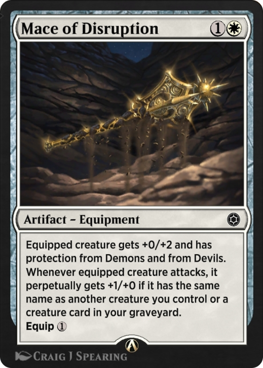 Mace of Disruption (HBG-023) - Alchemy Horizons: Baldur's Gate