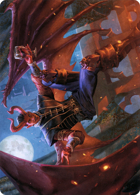 Raphael, Fiendish Savior // Raphael, Fiendish Savior (ACLB-040) - Battle for Baldur's Gate Art Series (Borderless)