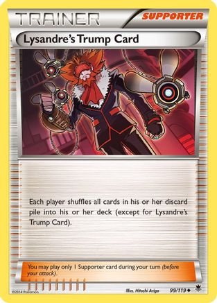 Lysandre's Trump Card 099  XY  Phantom Forces - Uncommon