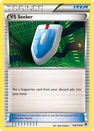VS Seeker 109  - Reverse Holofoil XY  Phantom Forces - Uncommon