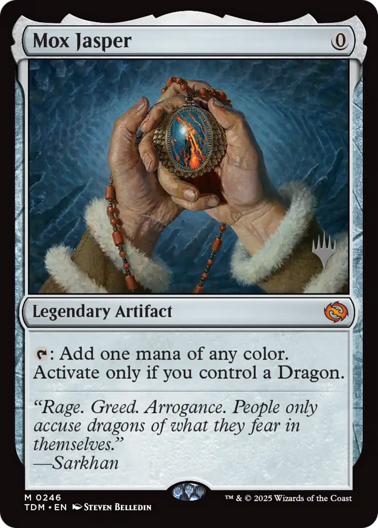 Mox Jasper [Tarkir: Dragonstorm Promos]