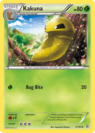 Kakuna  XY  Primal Clash - Uncommon