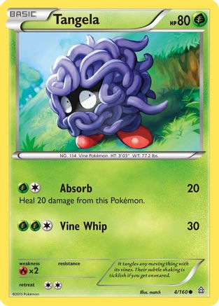 Tangela  XY  Primal Clash - Common