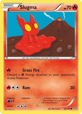 Slugma 022/160  XY  Primal Clash - Common