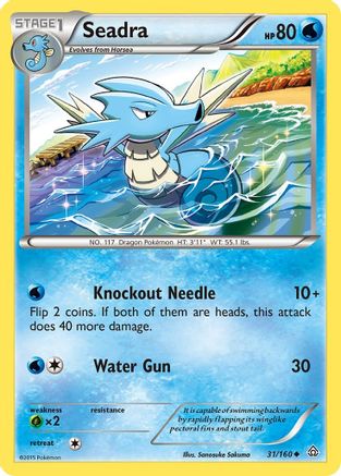 Seadra  XY  Primal Clash - Uncommon