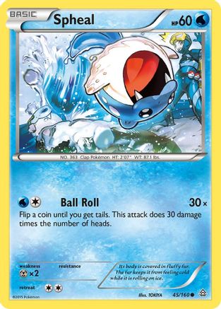 Spheal (45) 045  XY  Primal Clash - Common