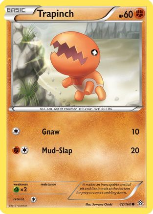 Trapinch  XY  Primal Clash - Common