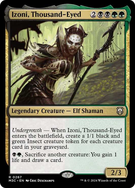 Izoni, Thousand-Eyed (M3C-267) - Modern Horizons 3 Commander Foil