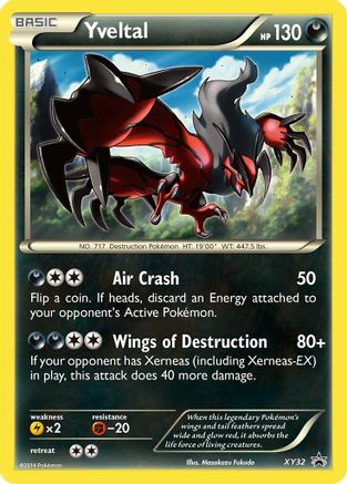 Yveltal - XY32  - Holofoil XY Promos - Promo