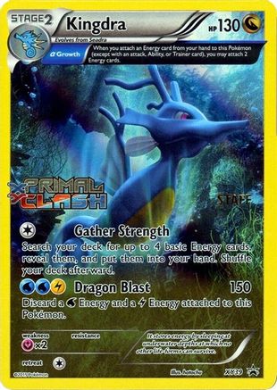 Kingdra - XY39 (Prerelease) [Staff]  - Holofoil XY Promos - Promo
