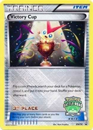 Victory Cup - BW29 (Battle Road Autumn 2012) [3rd Place]  - Holofoil Black and White Promos - Promo