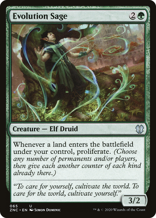 Evolution Sage [Zendikar Rising Commander]
