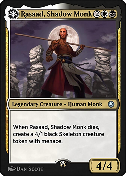 Rasaad, Shadow Monk (HBG-04B) - Alchemy Horizons: Baldur's Gate