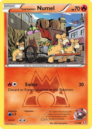 Team Magma's Numel 001  Double Crisis - Common