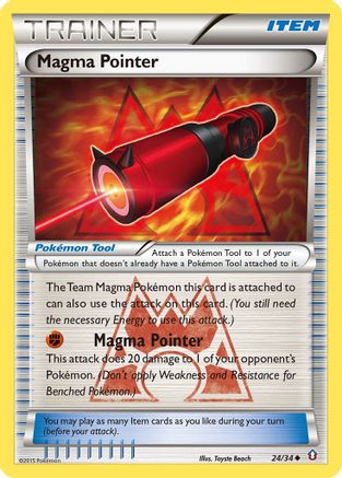 Magma Pointer 024  Double Crisis - Uncommon