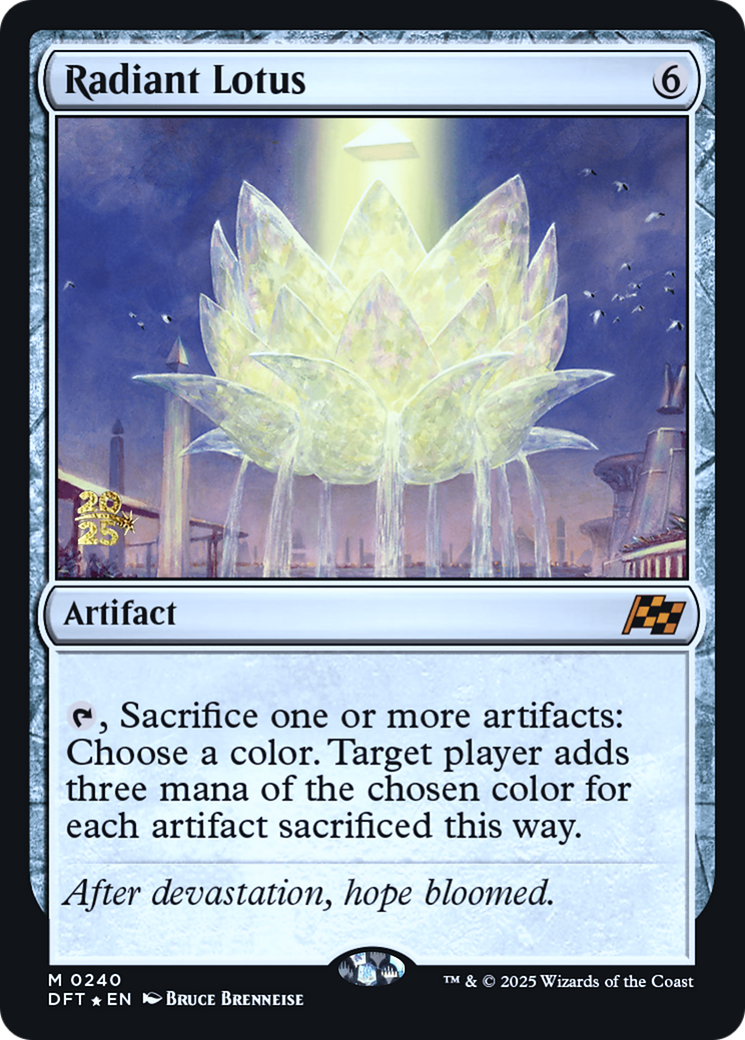 Radiant Lotus [Aetherdrift Prerelease Promos]