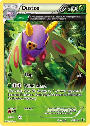 Dustox (8 Delta) 008  XY  Roaring Skies - Rare