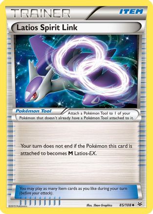Latios Spirit Link 085  XY  Roaring Skies - Uncommon