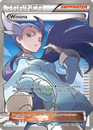 Winona (108 Full Art) 108  - Holofoil XY  Roaring Skies - Ultra Rare