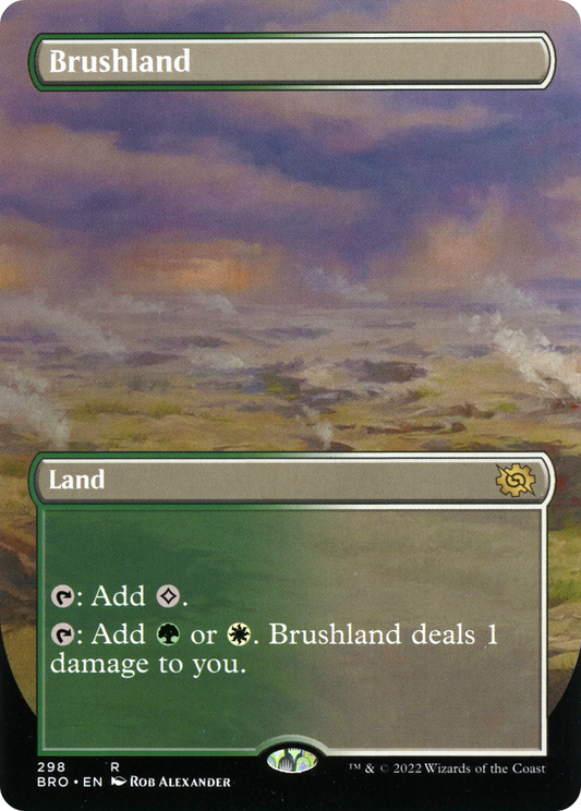 Brushland (Borderless Alternate Art) [The Brothers' War]