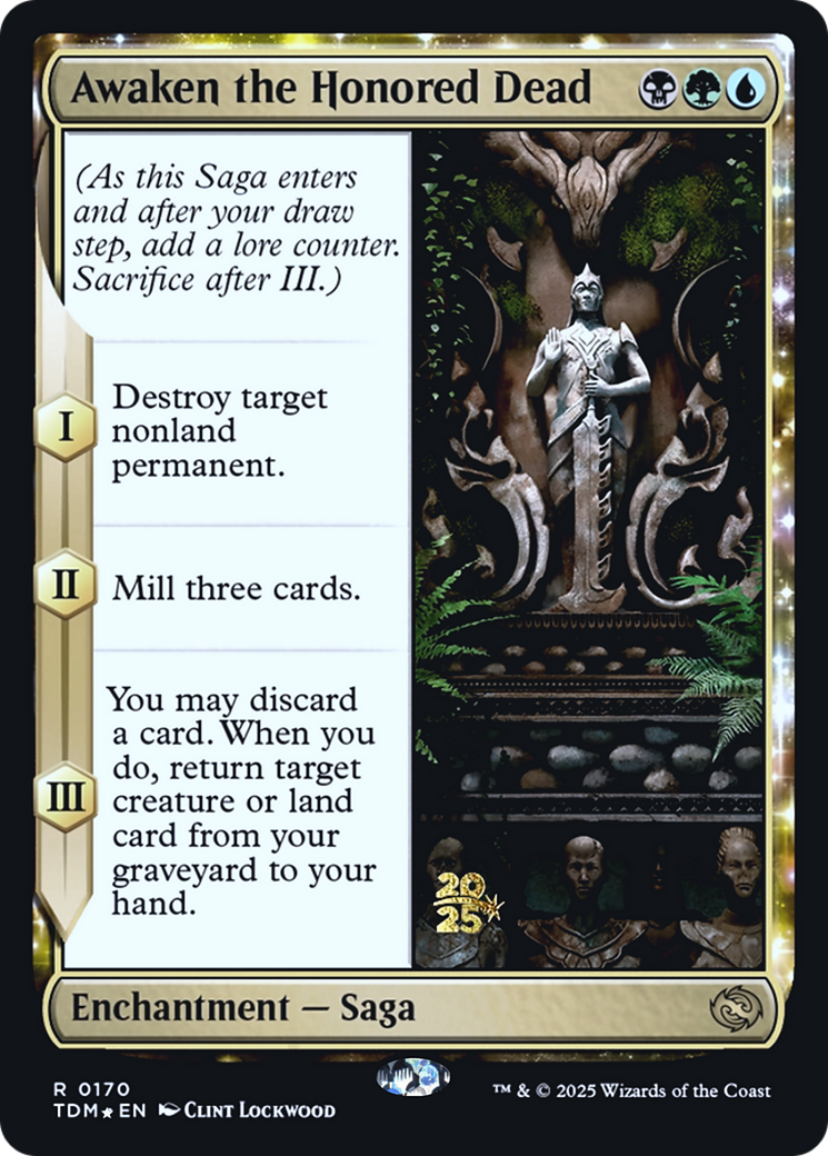 Awaken the Honored Dead [Tarkir: Dragonstorm Prerelease Promos]