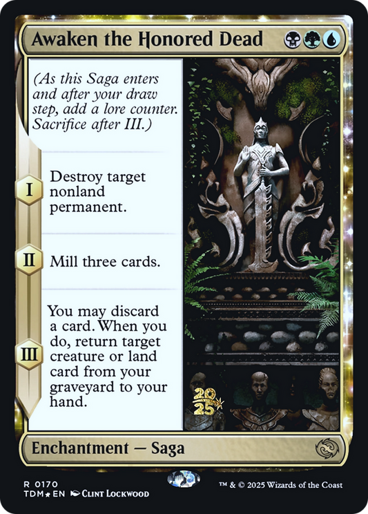 Awaken the Honored Dead [Tarkir: Dragonstorm Prerelease Promos]