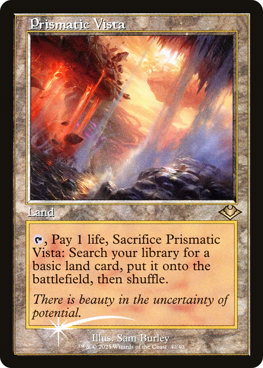 Prismatic Vista (Retro) [Modern Horizons]