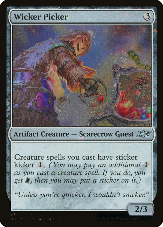 Wicker Picker (Galaxy Foil) (UNF-482) - Unfinity Foil